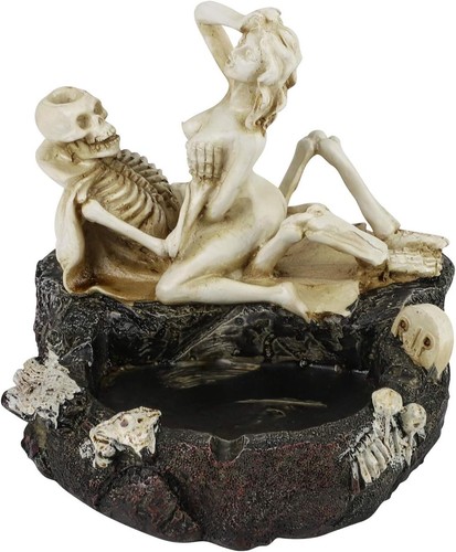 Halloween aschenbecher harz - aschenbecher,