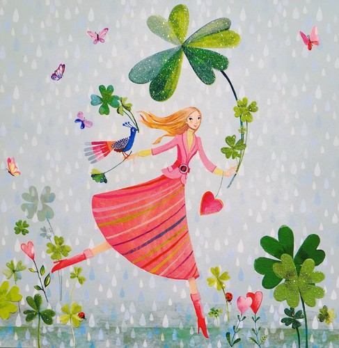 Mila marquis postkarte 14x14 - marquis,
