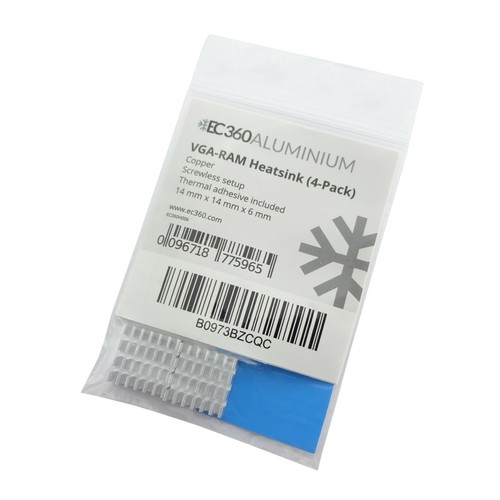 Ec360 aluminium pack - aluminium, 4-pack