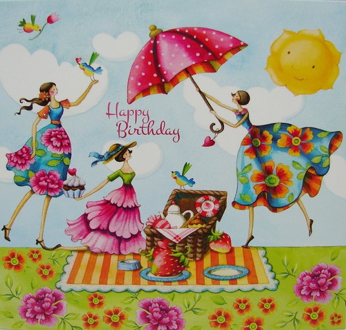Nina chen postkarte 14x14 - chen,
