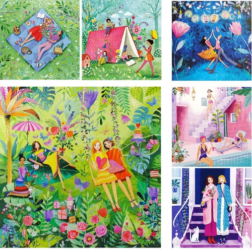 Mila marquis postkarte - mila,